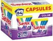 Savex premium detergent capsule pentru rufe colorate 84 buc.
