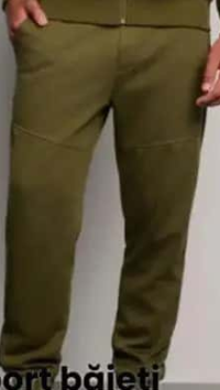 BEKKIN Pantaloni sport băieți, verzi
