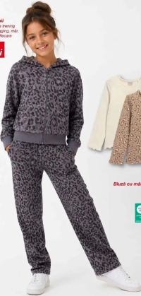 Kik Set pentru copii (jachetă de trening și pantaloni de jogging) măr. 134/140-158/164