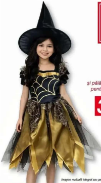 Kik Costum de „vrăjitoare“ pentru copii