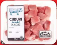 Cuburi din pulpă de porc 600 g