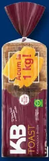 KB Pâine toast integrală 1 kg