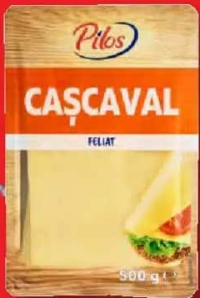 Pilos Cașcaval feliat 500 g