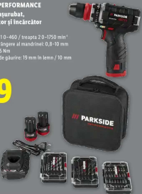 Parkside Performance Mașină de înșurubat, cu acumulator și încărcător 12 V 1 buc.