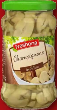 Freshona Ciuperci Champignon, feliate 314 ml