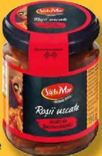 SOL&MAR Roșii uscate în ulei de floarea-soarelui 190 g