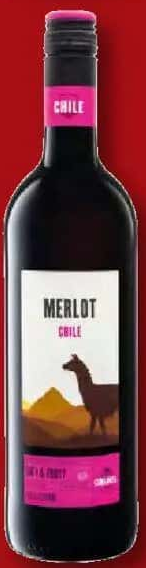 CIMAROSA Valle Central, Chile Merlot Vin roșu sec 0,75 L
