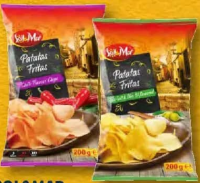 SOL&MAR Chipsuri din cartofi sare de mare și măsline / ardei iute 200 g