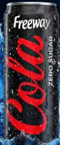 Freeway Băutură carbogazoasă Cola 0% zahăr 0,33 L