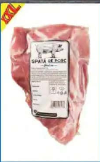Spată de porc, fără os cca. 2,5 kg