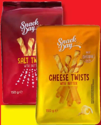 SNACK DAY Sărățele cu unt brânză / sare 150g