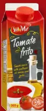 SOL&MAR Tomate frito Sos de roșii cu ulei de floarea-soarelui și usturoi 3 x 200 g