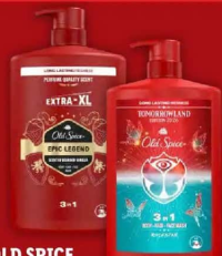 Old Spice Gel de duș cu pompiță Rockstar / Epic Legend 1 L