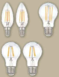 LIVARNO Bec LED cu filament 1 buc. / 1 set