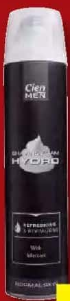 Cien Spumă de ras Hydro 300 ml