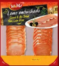 SOL&MAR Șuncă Lomo crud-uscată în stil spaniol, feliată 2 x 75 g