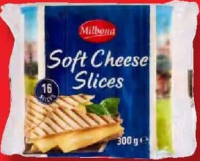 MILBONA Brânză topită 16 felii 300 g