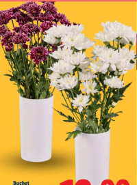 Buchet crizanteme 3 fire 1 buc.