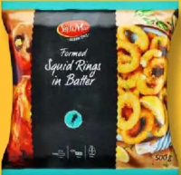 SOL&MAR Inele de calamar, în panadă 500 g