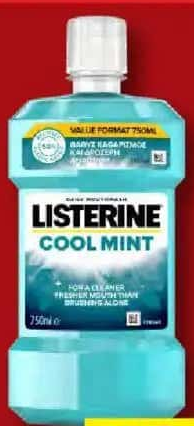 Listerine Apă de gură Cool Mint 750 ml