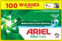 Ariel Detergent capsule Mountain Spring 2 x 50 buc.