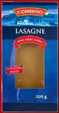 COMBINO Lasagna griș de grâu dur 500 g