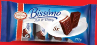 CONFISERIE FIRENZE Bissimo Mini Prăjituri cu cremă lapte și glazură cu cacao 210 g