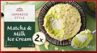 VITASIA Tartufo înghețată cu matcha și lapte 2 x 90 g