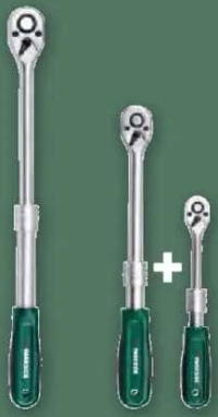 PARKSIDE Antrenor clichet reversibil, cu mâner telescopic 1 buc. / 1 set