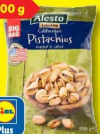 Alesto Selection Fistic prăjit și sărat 500 g