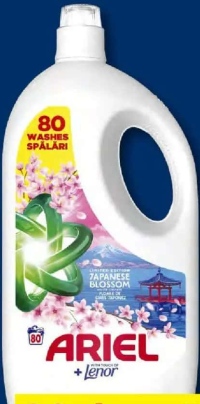 Ariel Detergent lichid Japanese blossom 3,6 L