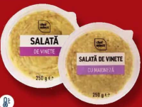 CHEF SELECT Salată de vinete cu / fără maioneză 250 g