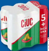 CIUC Bere blondă (5+1) x 0,5 L