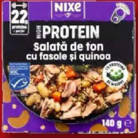 NIXE Salată de ton High Protein cu fasole și quinoa 140 g