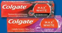 COLGATE MAX Pastă de dinți White Purple / Charcoal 75 ml