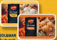 SOL&MAR Înghețată Dolce de Leche scorțișoară bucăți de biscuiți 900 ml / 500 g
