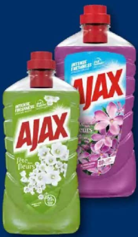 Ajax Soluție pentru pardoseli Green / Purple 1 L