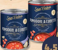 San Fabio Mix roșii decojite cu ierburi 400 g