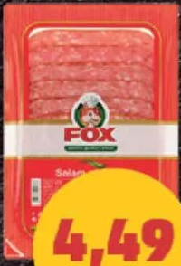 Fox Salam Sârbesc feliat 100 g