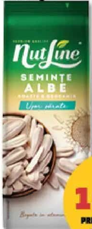 Nutline Semințe Albe ușor sărate 200 g