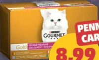 Purina Gourmet Hrană Completă diverse sortimente 4 x 85 g