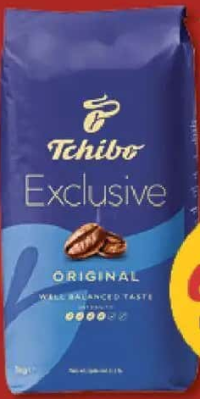 Tchibo Exclusive Cafea boabe 1 kg