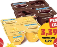 Danette Mix ciocolată / vanilie 125 g