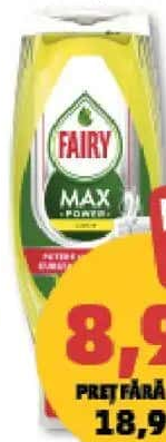 Fairy Maxpower Detergent de Vase Lămâie 730 ml