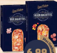 San Fabio Baghete cu salam/șuncă 2 x 125 g
