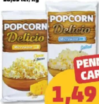 Delicio Popcorn sare / unt 80 g
