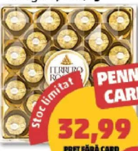 FERRERO Specialități Crocante napolitane, alune și ciocolată lapte 172 g