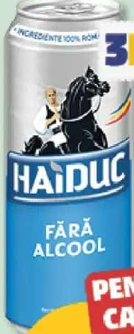 Haiduc Bere Blondă Fără Alcool 500 ml