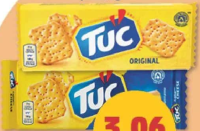 Tuc Biscuiți Sărați original / brânză 100 g