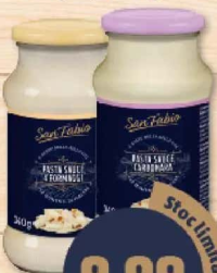 San Fabio Sos paste carbonara / 4 formaggi 340 g